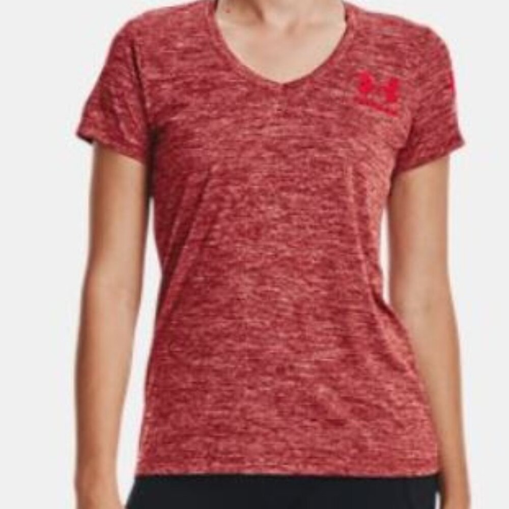 UNDER ARMOUR Tee V-Neck Women's Top T-Shirt Short Sleeve XS or X-SMALL New Tags